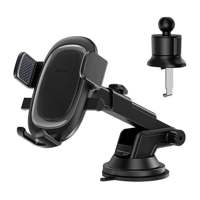Baseus UltraControl Pro Series Clamp-Type Car Holder Set - Cluster Black, , large image number 0