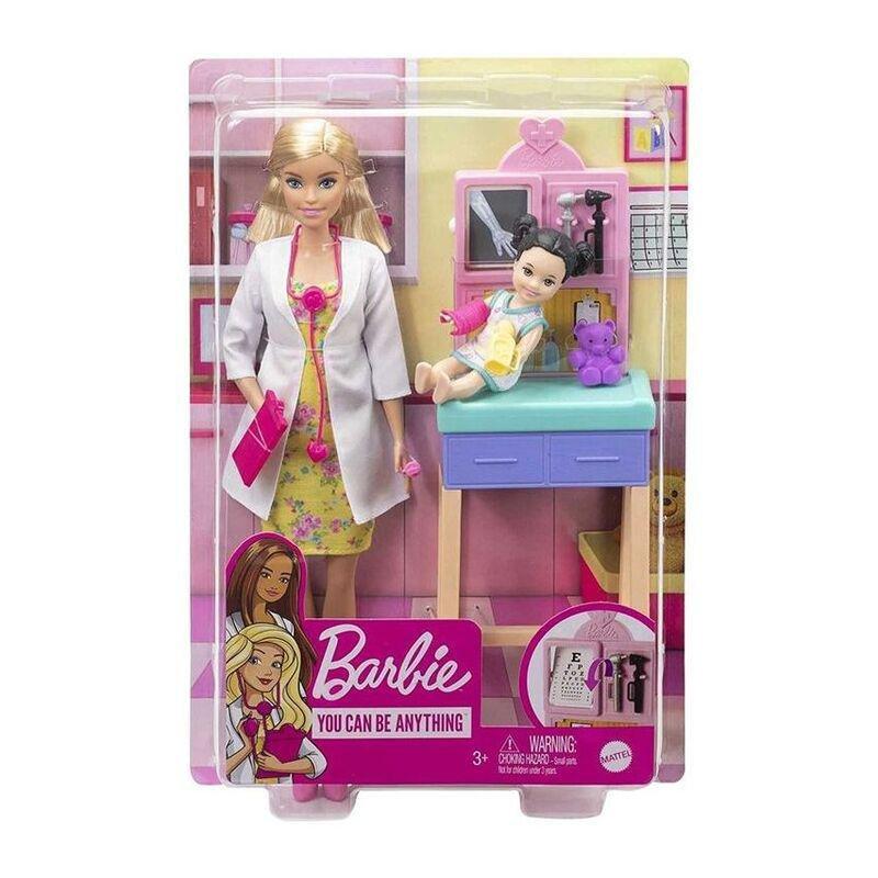 Set de joacă Barbie Clinică mobilă You Can Be Anything GTN61 Mattel -  Barbie - TOY-004106 