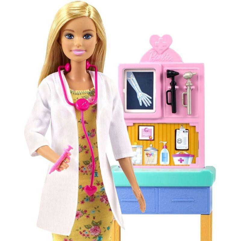 Set de joacă Barbie Clinică mobilă You Can Be Anything GTN61 Mattel -  Barbie - TOY-004106 