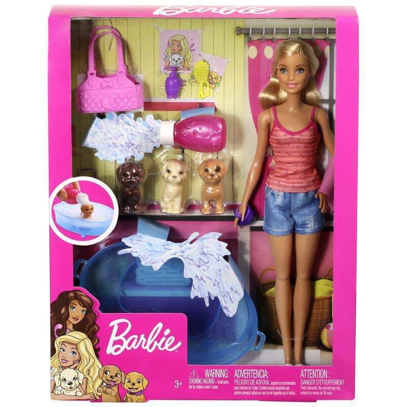Barbie Puppy Bath Time GDJ37, , large image number 0