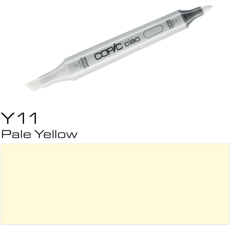 Copic Ciao Refillable Marker - Y11 Pale Yellow, , medium