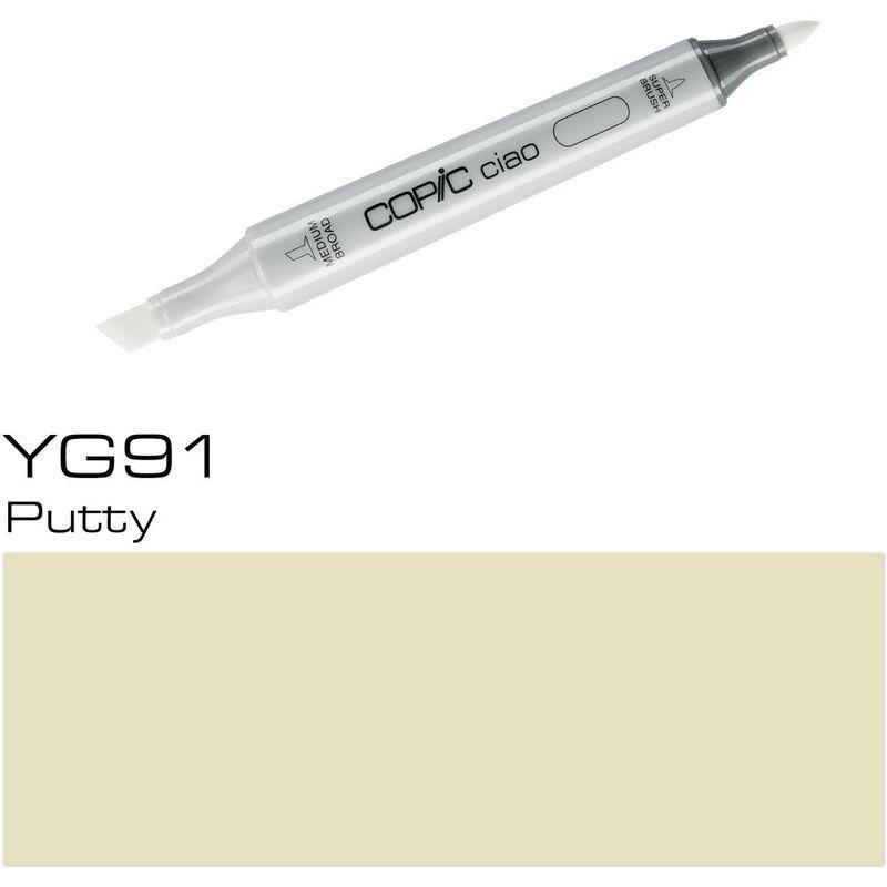 Copic Ciao Refillable Marker - YG91 Putty, , medium