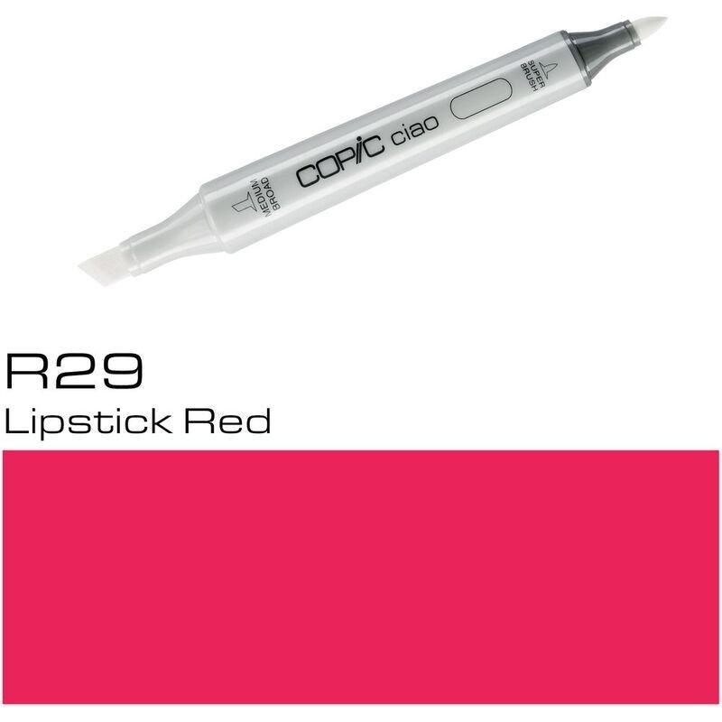 Copic Ciao Refillable Marker - R29 Lipstick Red, , medium