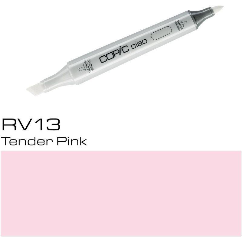 Copic Ciao Refillable Marker - RV13 Tender Pink, , large image number 0