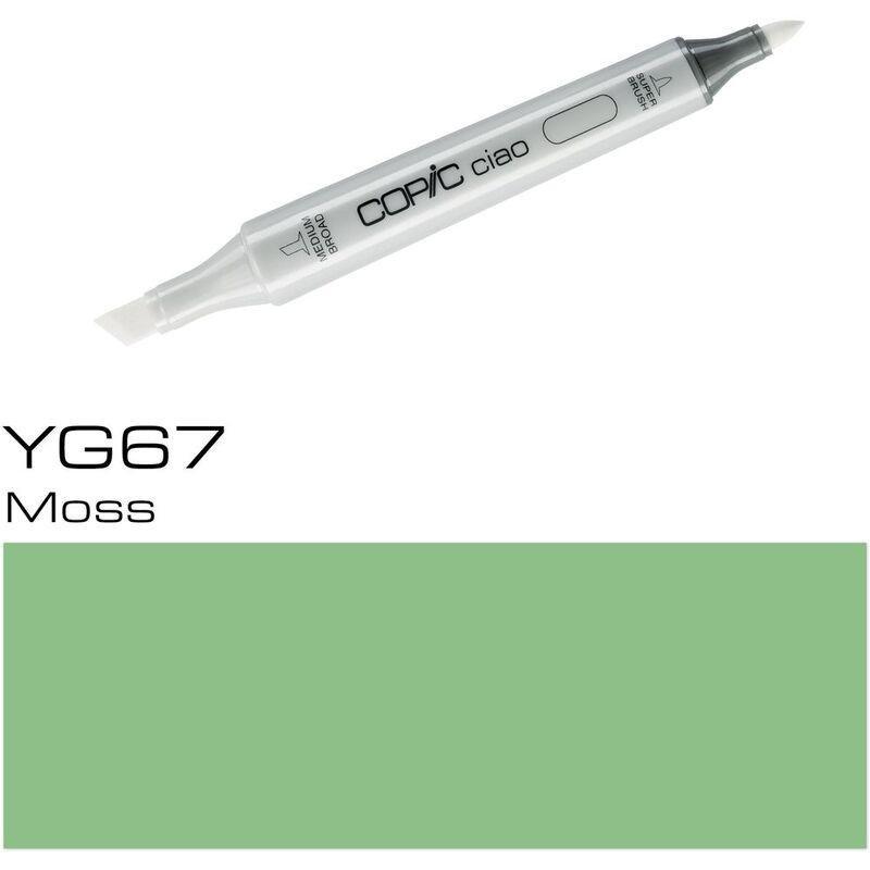 Copic Ciao Refillable Marker - YG67 Moss, , medium