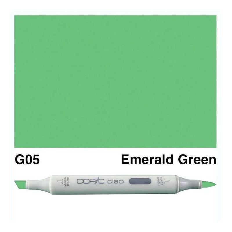 Copic Ciao Refillable Marker - G05 Emerald Green, , large image number 1