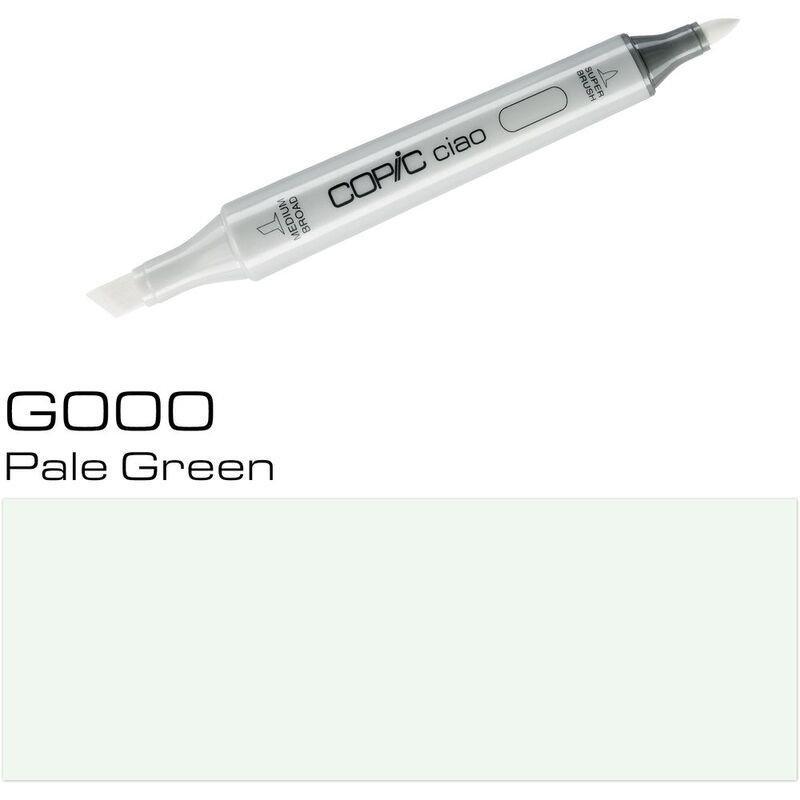 Copic Ciao Refillable Marker - G000 Pale Green, , medium