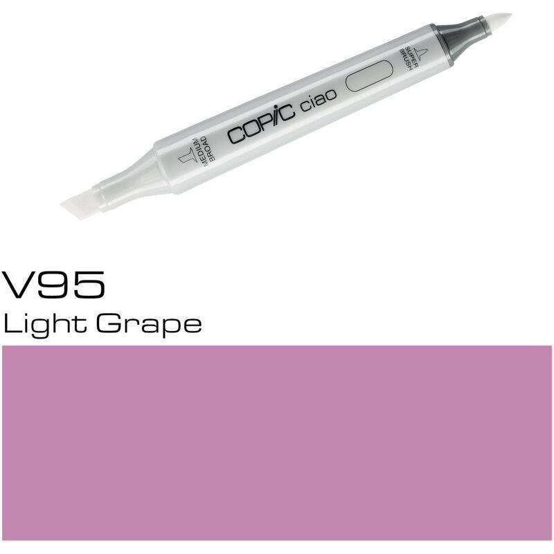 Copic Ciao Refillable Marker - V95 Light Grape, , large image number 0