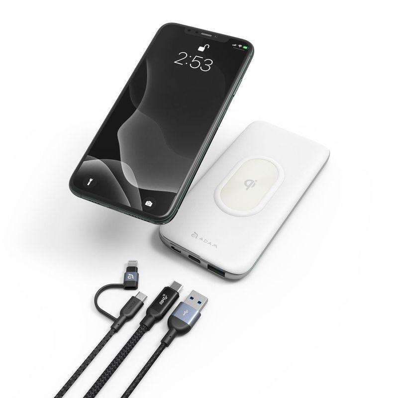 Adam Elements Gravity 2 10000mAh Power Bank White, , large image number 1