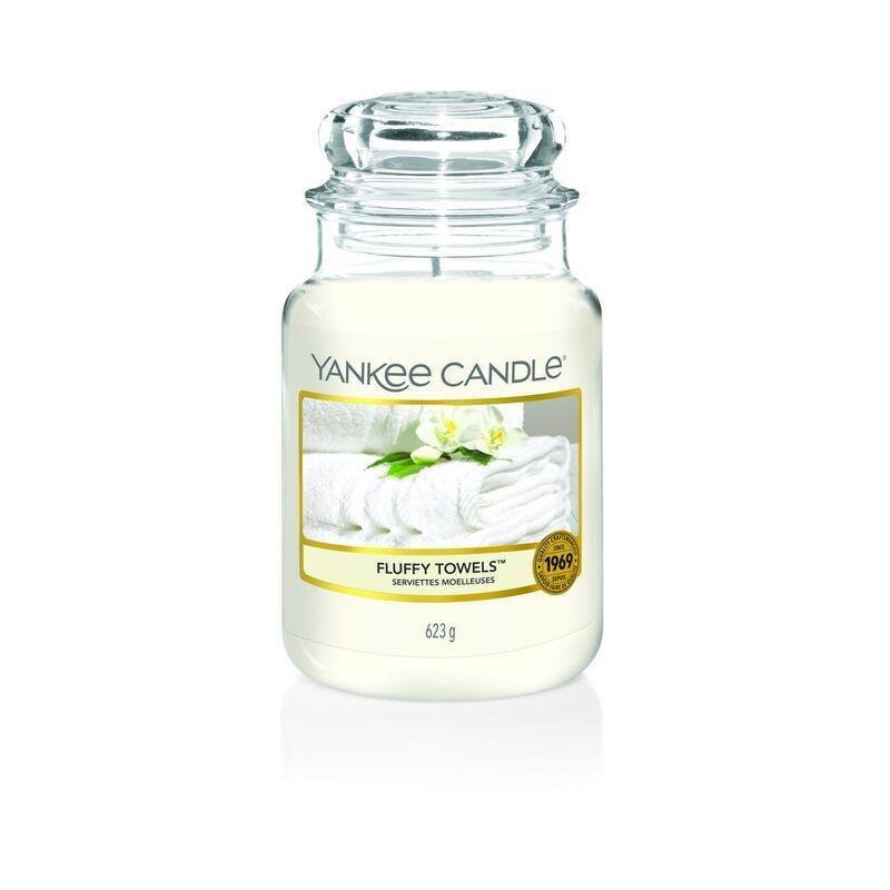 Yankee Candle Classic Jar Fluffy Towels 623g (Large), , large image number 0