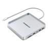POWEROLOGY - Powerology 24-Inch USb-C Hub & Stand with SSD Enclosure (iMac Compatible)