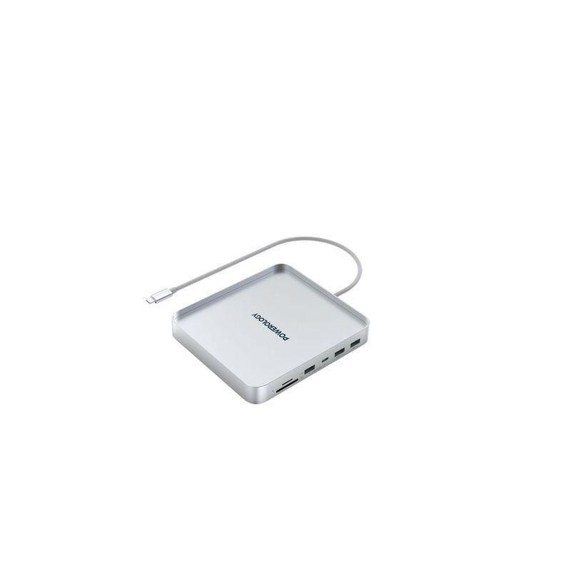 Powerology 24-Inch USB-C Hub & Stand with SSD Enclosure (iMac Compatible), , large image number 3