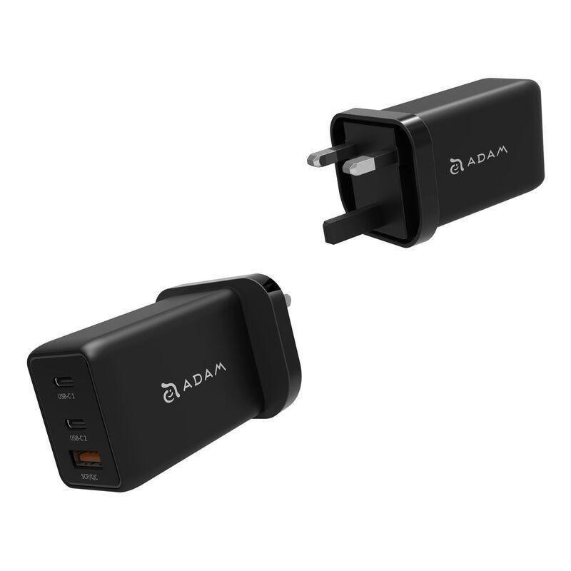Adam Elements Omnia F6 65W Super Charging Kit - Black (UK), , large image number 1