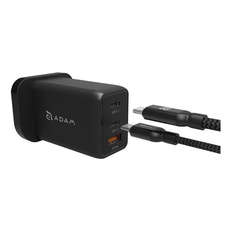 Adam Elements Omnia F6 65W Super Charging Kit - Black (UK), , large image number 2