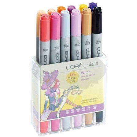 COPIC - Copic Ciao Refillable Markers - Witch (Set of 12)