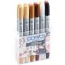 COPIC - Copic Ciao Refillable Markers - Skin Tone Colors (Set of 12)