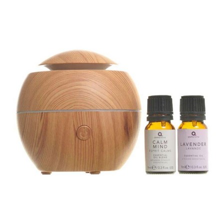 AROMA HOME - Aroma Home Sleep Well Usb Diffuser With 2X9ml Essential Oils
