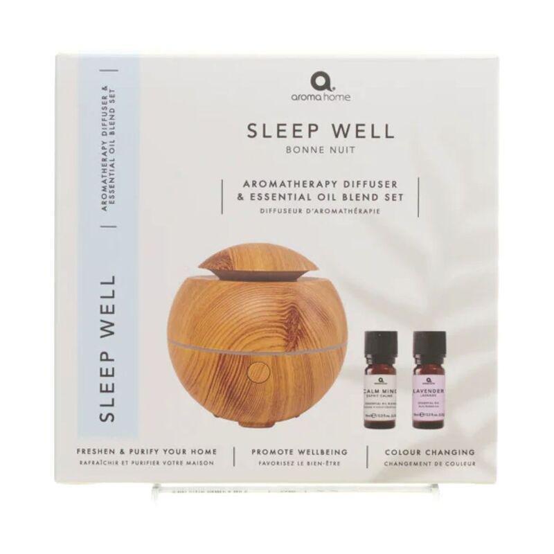 Aroma Home Sleep Well Usb Diffuser With 2X9ml Essential Oils, , large image number 1