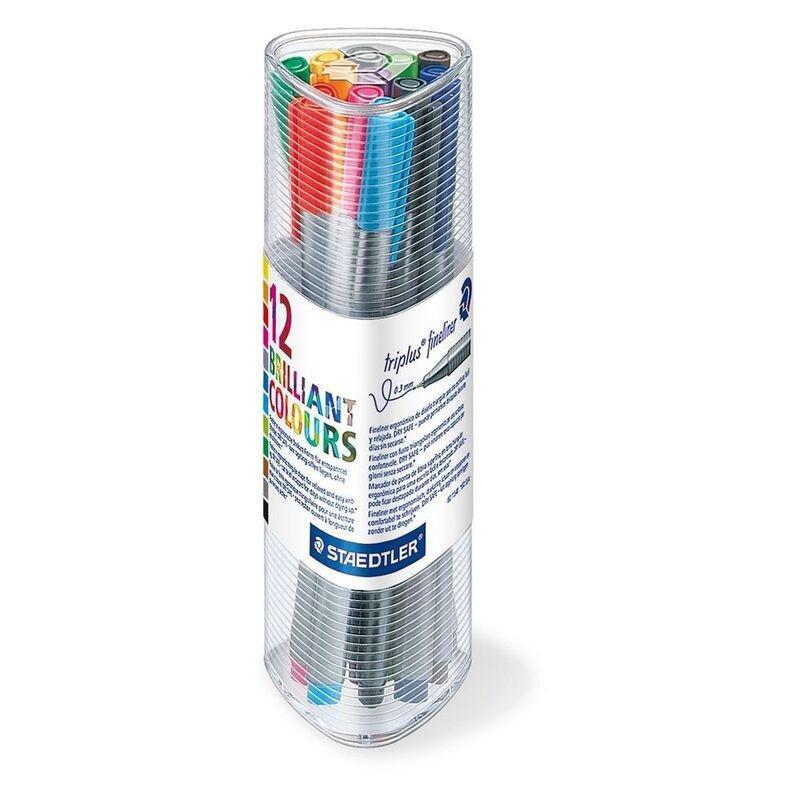 Staedtler Triplus Fineliner Pens (Set of 12), , large image number 0