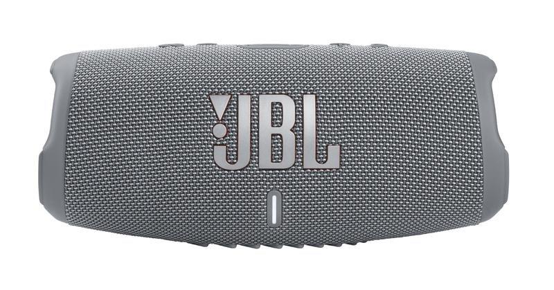 JBL - JBL Charge 5 Grey Portable Waterproof Speaker with Power Bank