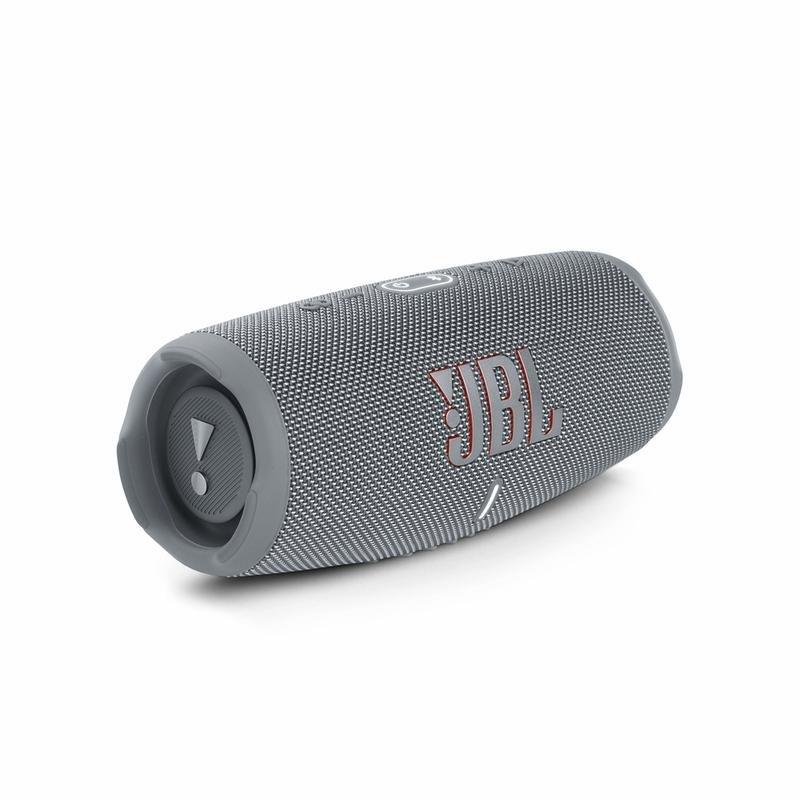 JBL Charge 5 Grey Portable Waterproof Speaker with Power Bank, , large image number 1