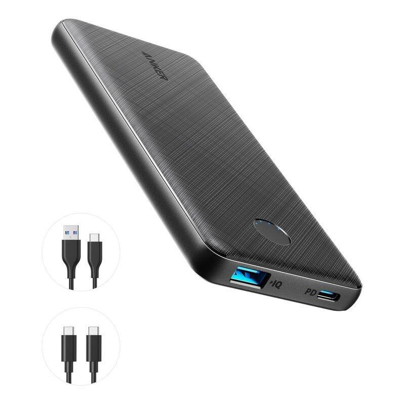 Anker PowerCore Slim 10000mAh PD Power Bank - Black, , large image number 0
