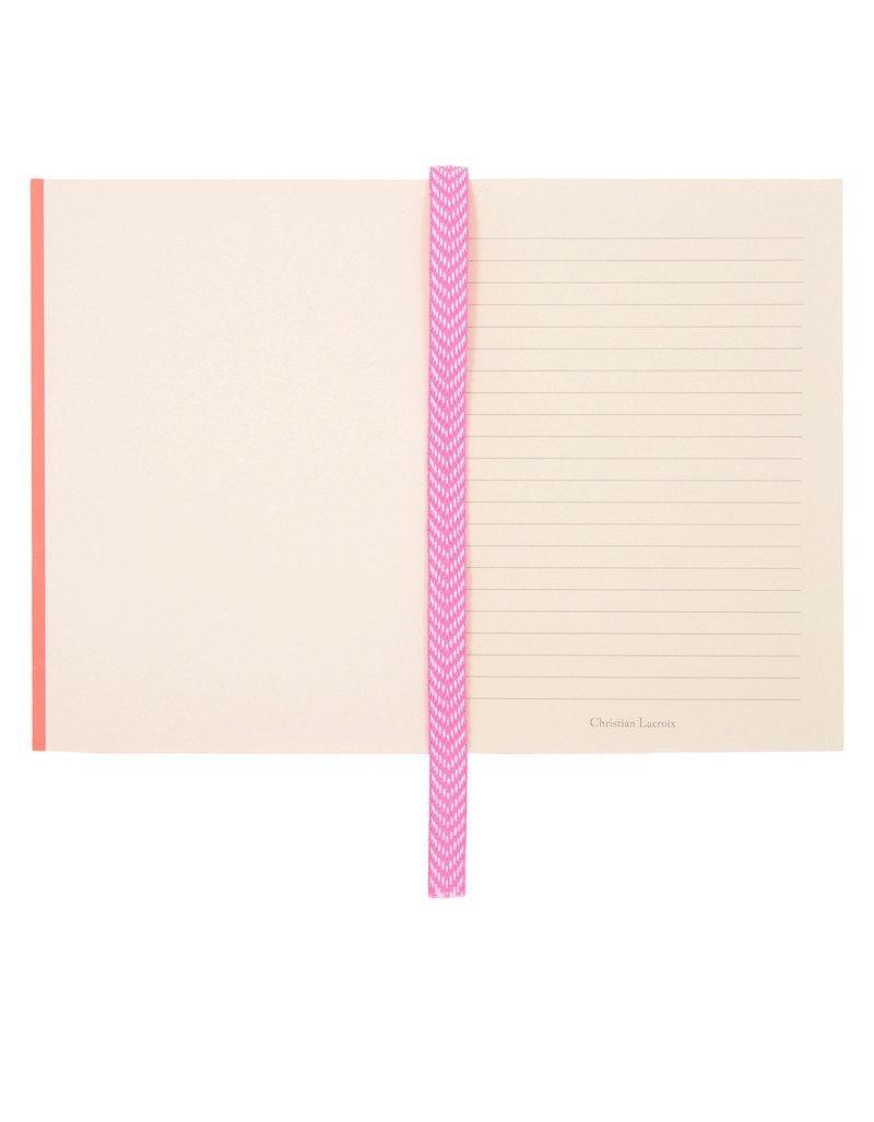 Christian La Croix A6 Paseo Neon Pink Notebook, , large image number 1