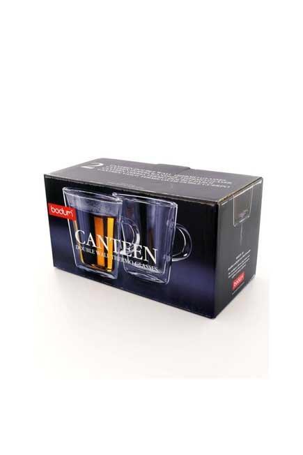 Bodum Canteen Double Wall Mug with Handle 0.2L (Set of 2), , large image number 2