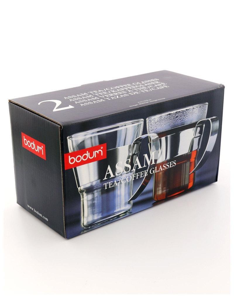 Bodum Assam Glass with Steele Handle 0.3L (Set of 2), , large image number 3