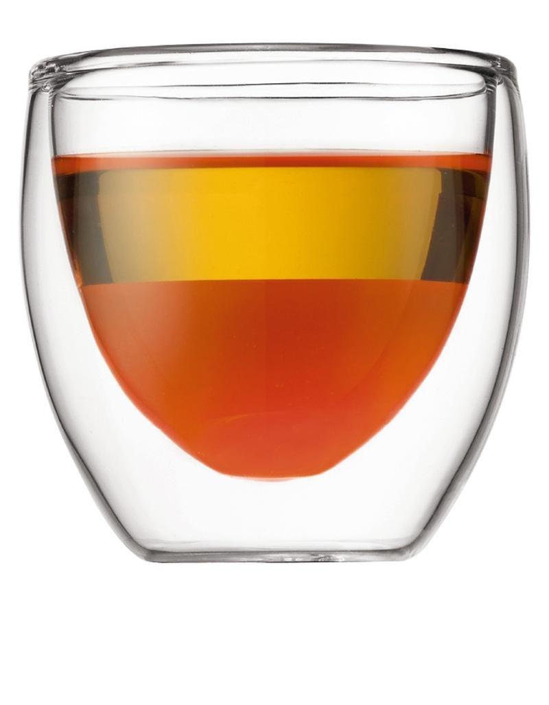 Bodum Pavina Double Wall Glass 80ml (Set of 2), , large image number 1