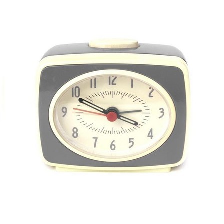 KIKKERLAND TOYS - Kikkerland Small Classic Alarm Clock Grey