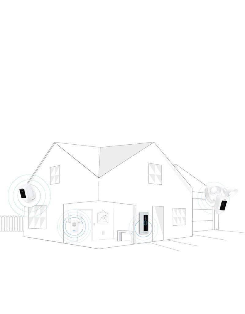 Ring Hardwired Cam Black, , large image number 1