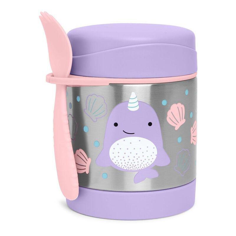 Skip Hop Zoo Food Jar Narwhal, , large image number 0
