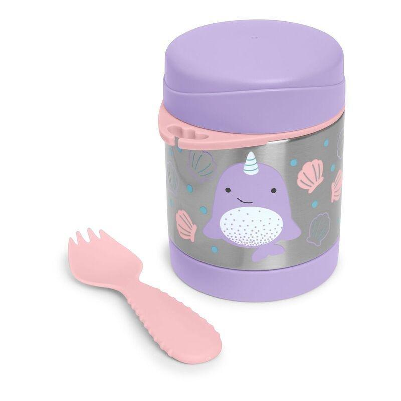 Skip Hop Zoo Food Jar Narwhal, , large image number 1