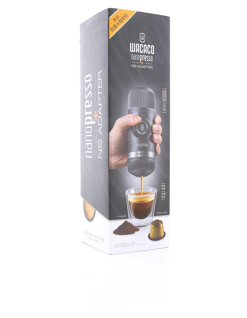 Wacaco Nanopresso Portable Espresso Machine Black + NS Adaptor, , large image number 2