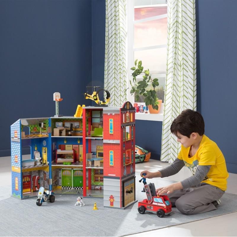 Kidkraft Everyday Heroes Playset Dollhouse, , large image number 4