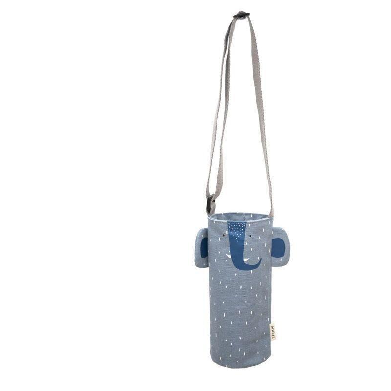 Trixie Kids Thermal Bottle Holder - Mrs. Elephant Blue, , large image number 0