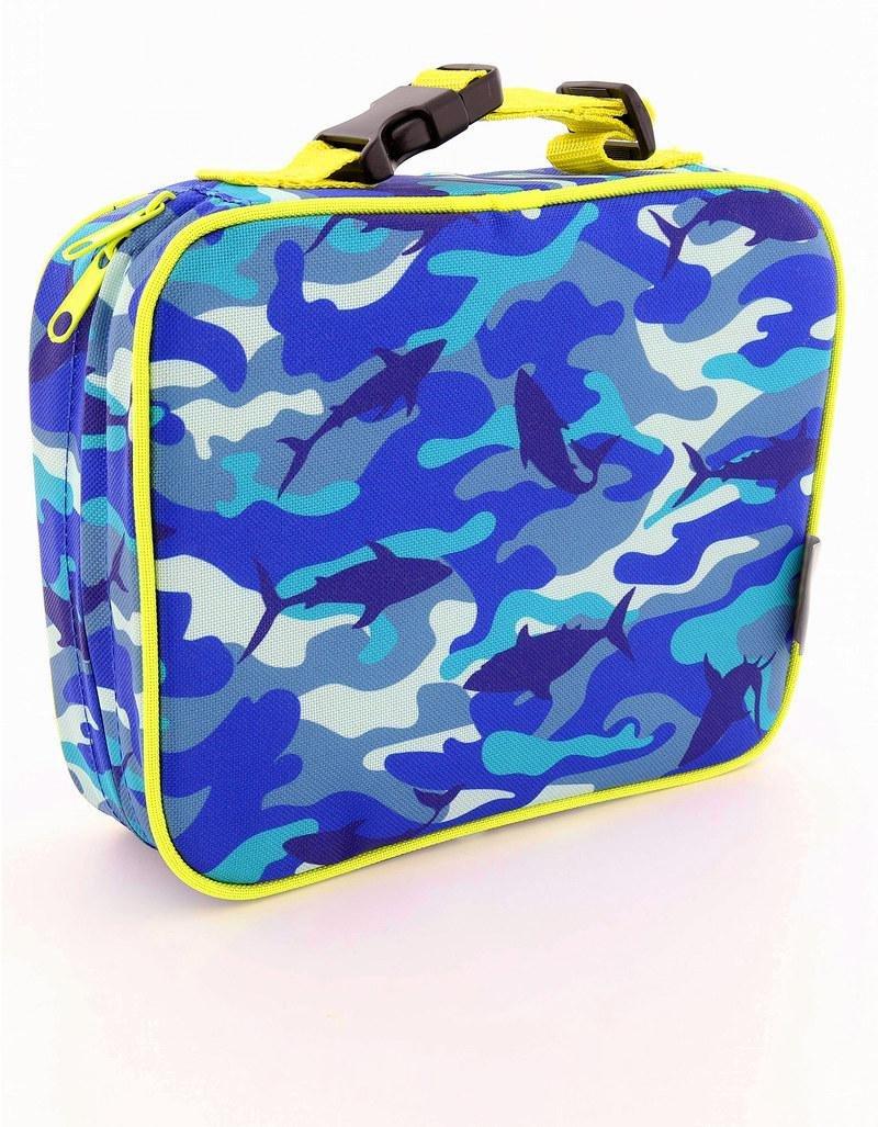 Bentology Shark Camo Complete Lunch Box Set, , large image number 2