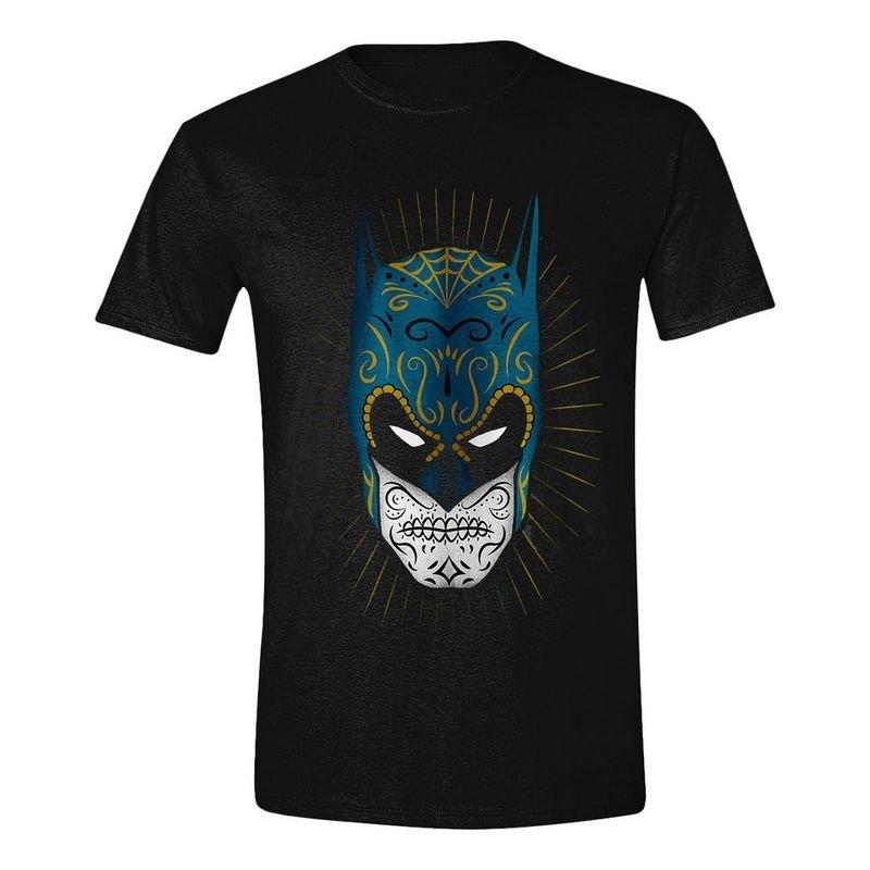 TIME CITY Dc Comics Sugar Skull Batman Men'S T-Shirt Black | Azadea UAE