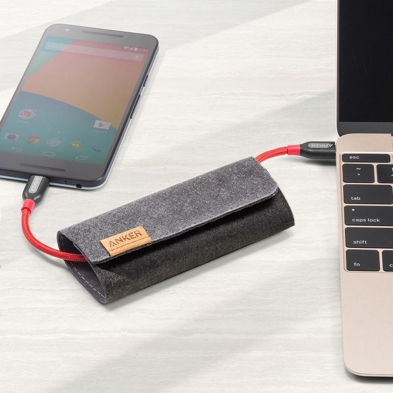 Anker PowerLine+ Red USB-C To USB-C 2.0 Cable 0.9m, , large image number 6