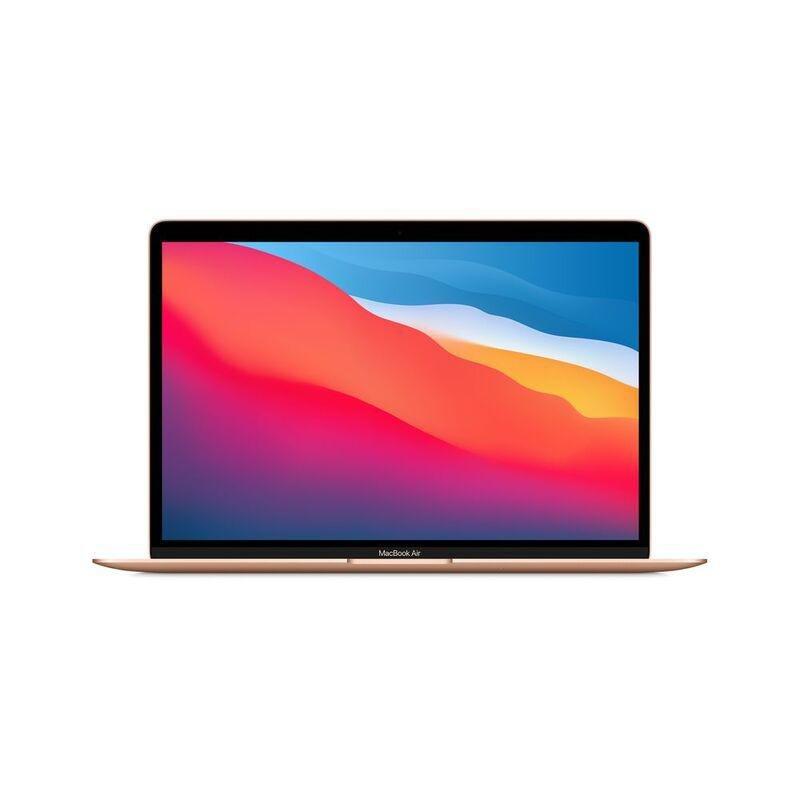 Apple MacBook Air 13-inch 256GB SSD Gold M1 Chip with 8-Core CPU/7-Core GPU (English), , large image number 0