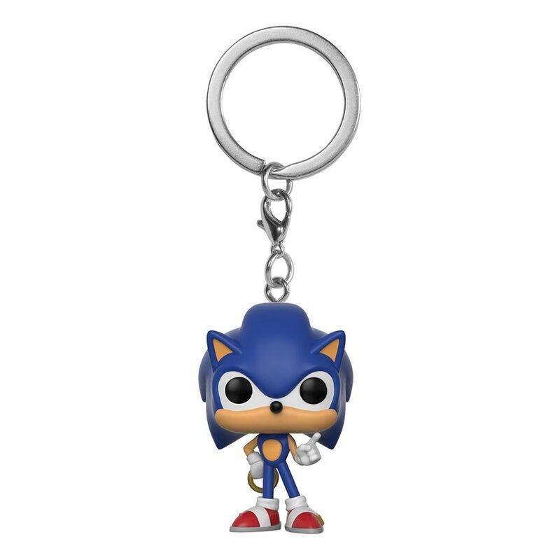 Funko Pocket Pop! Games Sonic with Ring Vinyl Keychain, , medium