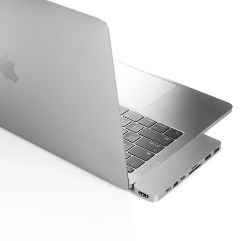 HYPER - Hyper HyperDrive PRO 8-in-2 USB-C Hub - Silver