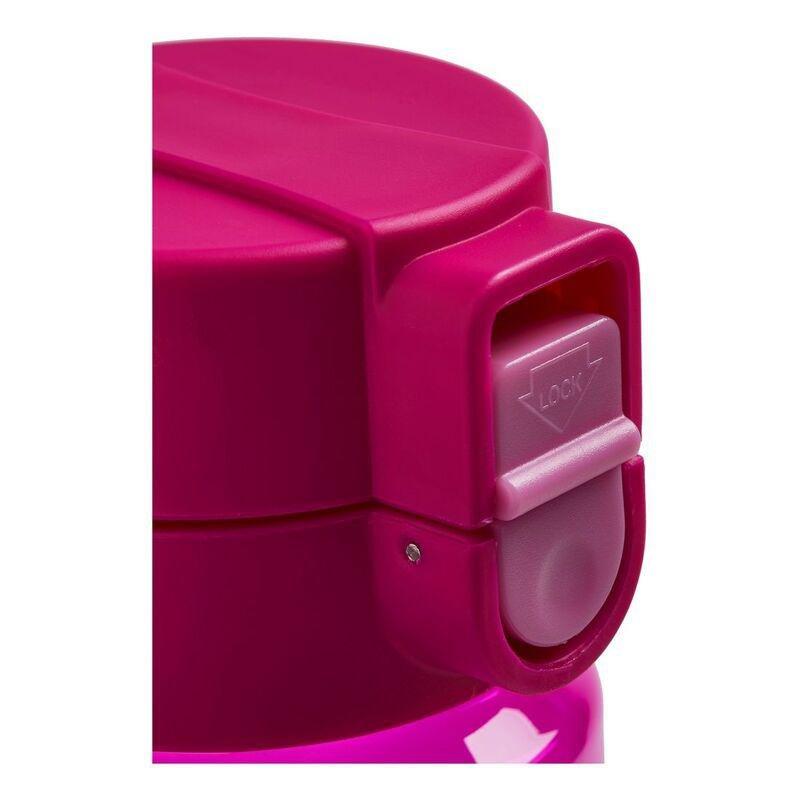 Mallo Pink Flip Clip Water Bottle, Size: 500 ml