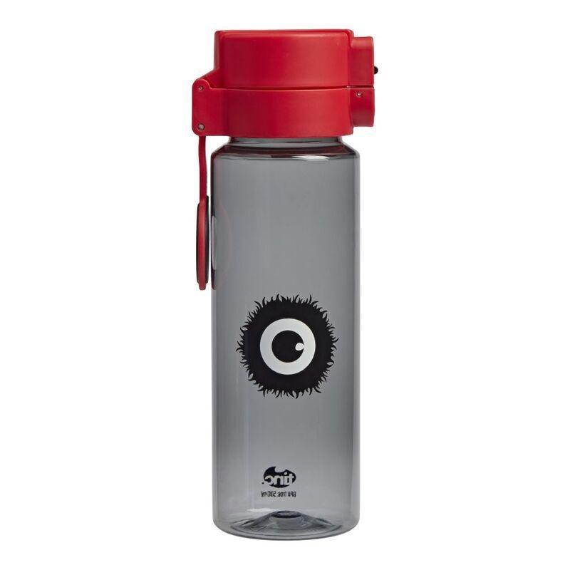 Tinc Kronk Flip & Clip Water Bottle Black 500ml, , medium