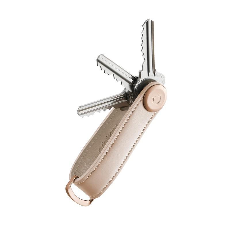 Orbitkey 2.0 Leather Key Organizer Blush, , medium