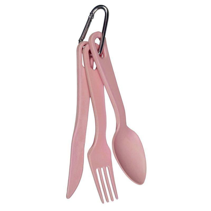 Capventure Take 3 Cuttlery Set Lollipop Pink (Set of 3), , large image number 0