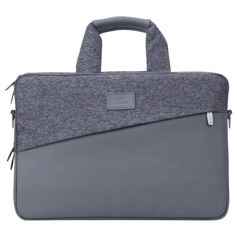 Rivacase 7930 Meesenger Bag Grey for Laptop Up To 15.6-Inch, , medium