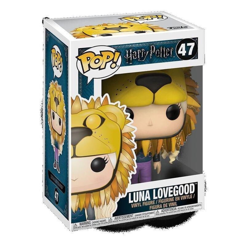 Funko Pop Harry Potter Luna Lovegood with Lion Head Vinyl Figure, , large image number 1