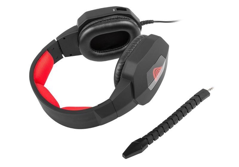Genesis Natec H59 Binaural Headset Black/Red, , large image number 1